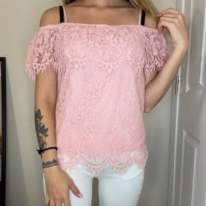 Lace tank